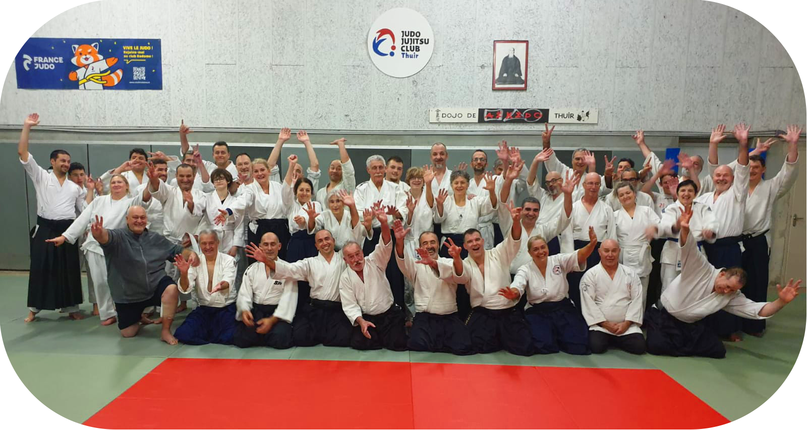 Photo de groupe de  l'Interclubs